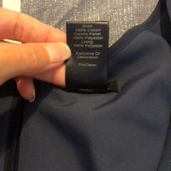 Blue dress with white stripes - Picture 4 of 5